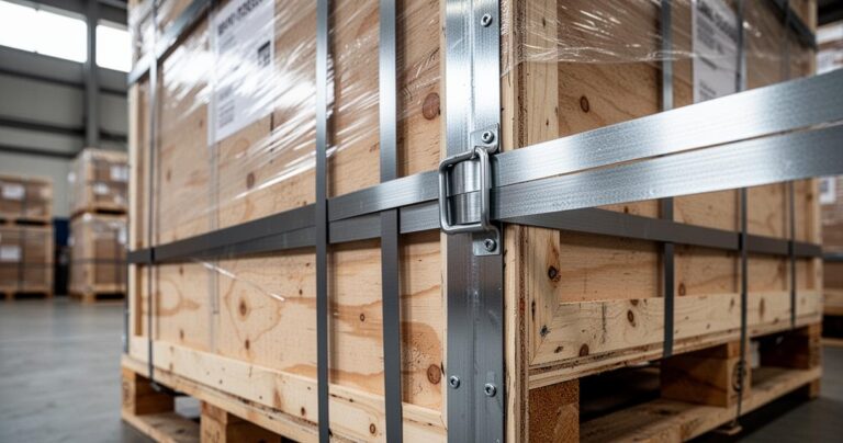 Tout savoir sur le feuillard métallique pour sécuriser vos marchandises lourdes